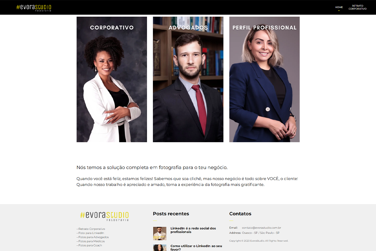 Referência EvoraStudio